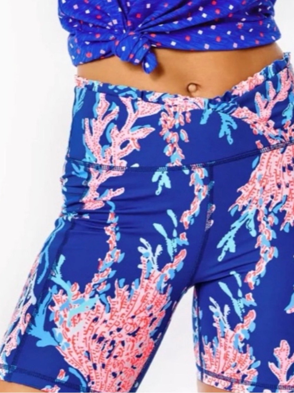 Lilly Pulitzer - Luxletic Weekender Ruffle Shorts - Like New!
